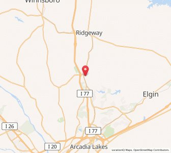 Map of 29016, South Carolina