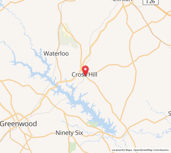 Map of 29332, South Carolina