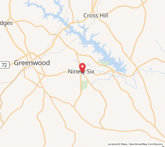 Map of 29666, South Carolina