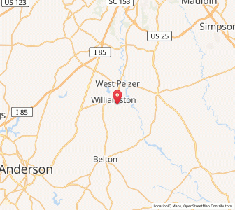 Map of 29697, South Carolina