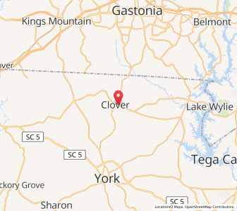 Map of 29710, South Carolina