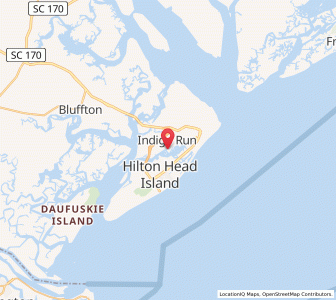 Map of 29928, South Carolina