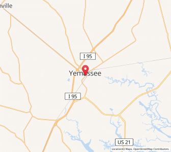 Map of 29945, South Carolina