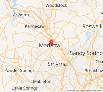 Map of 30067, Georgia