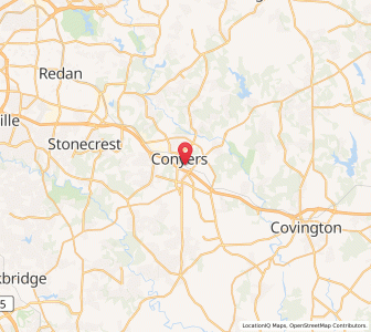 Map of 30094, Georgia