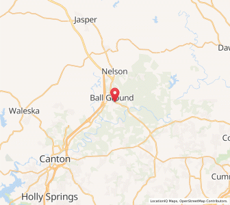 Map of 30107, Georgia