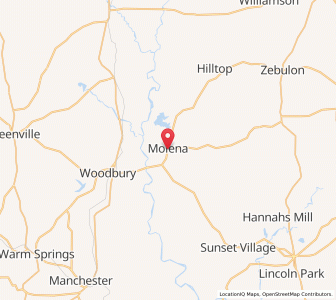 Map of 30258, Georgia