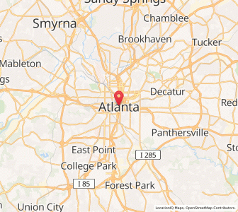 Map of 30303, Georgia