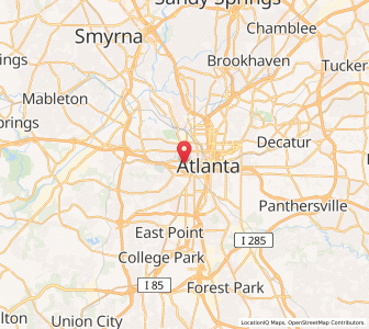 Map of 30314, Georgia
