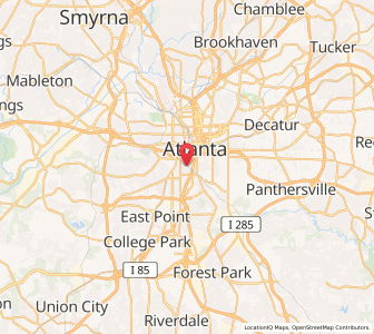 Map of 30334, Georgia