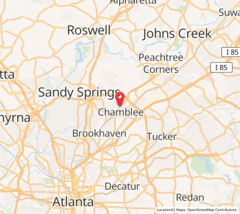 Map of 30341, Georgia