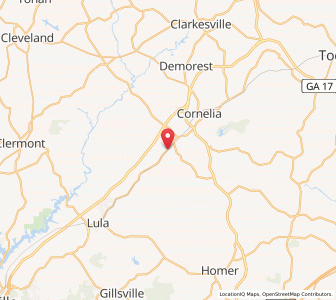 Map of 30510, Georgia