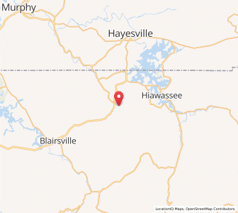 Map of 30582, Georgia