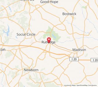 Map of 30663, Georgia