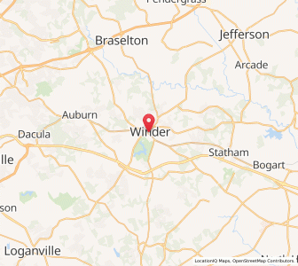 Map of 30680, Georgia