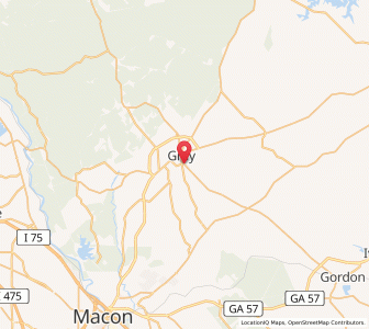 Map of 31032, Georgia