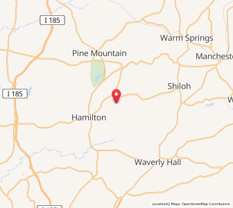 Map of 31823, Georgia