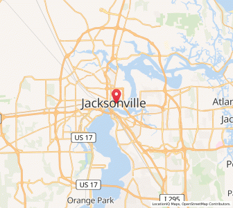 Map of 32210, Florida