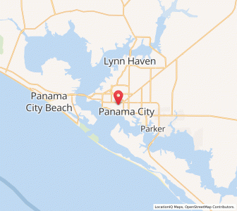 Map of 32405, Florida