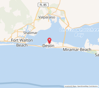 Map of 32541, Florida