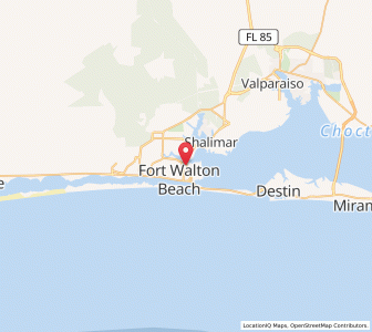 Map of 32547, Florida