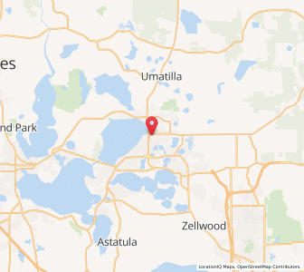 Map of 32736, Florida