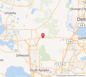 Map of 32776, Florida