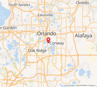 Map of 32805, Florida