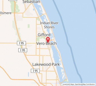 Map of 32962, Florida