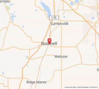 Map of 33513, Florida