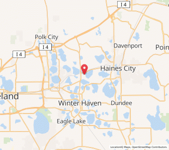 Map of 33850, Florida