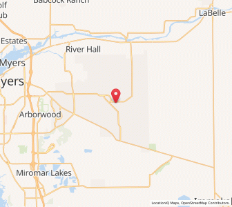 Map of 33972, Florida