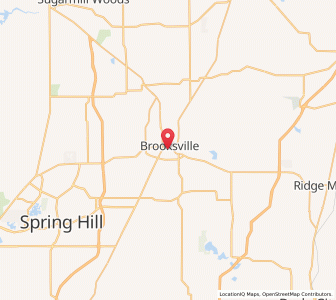 Map of 34610, Florida