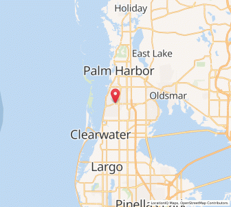 Map of 34698, Florida