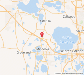 Map of 34715, Florida