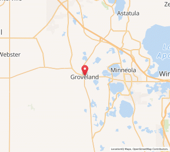 Map of 34736, Florida