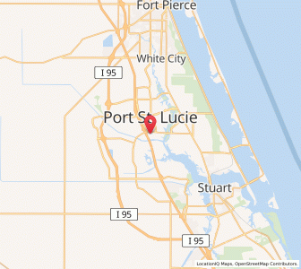 Map of 34952, Florida