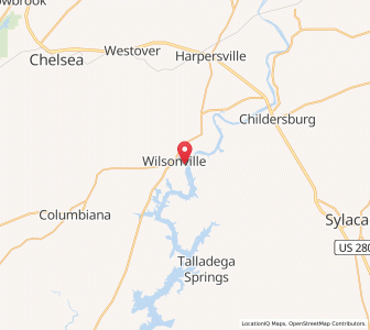 Map of 35186, Alabama