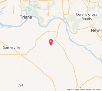 Map of 35754, Alabama