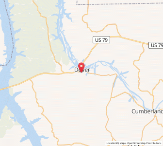 Map of 37058, Tennessee