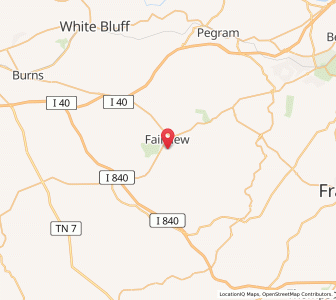 Map of 37062, Tennessee