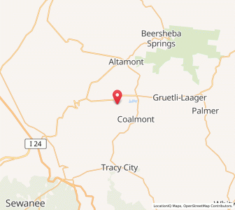 Map of 37339, Tennessee