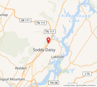 Map of 37379, Tennessee