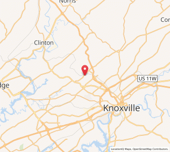 Map of 37849, Tennessee