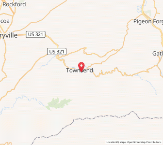 Map of 37882, Tennessee