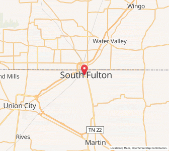 Map of 38257, Tennessee