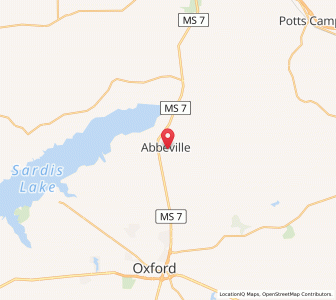 Map of 38601, Mississippi