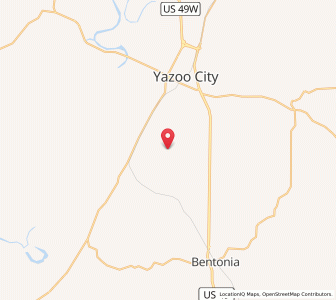 Map of 39173, Mississippi