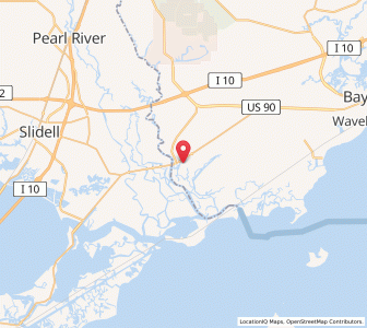 Map of 39572, Mississippi