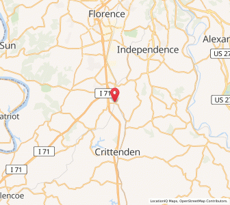 Map of 41094, Kentucky